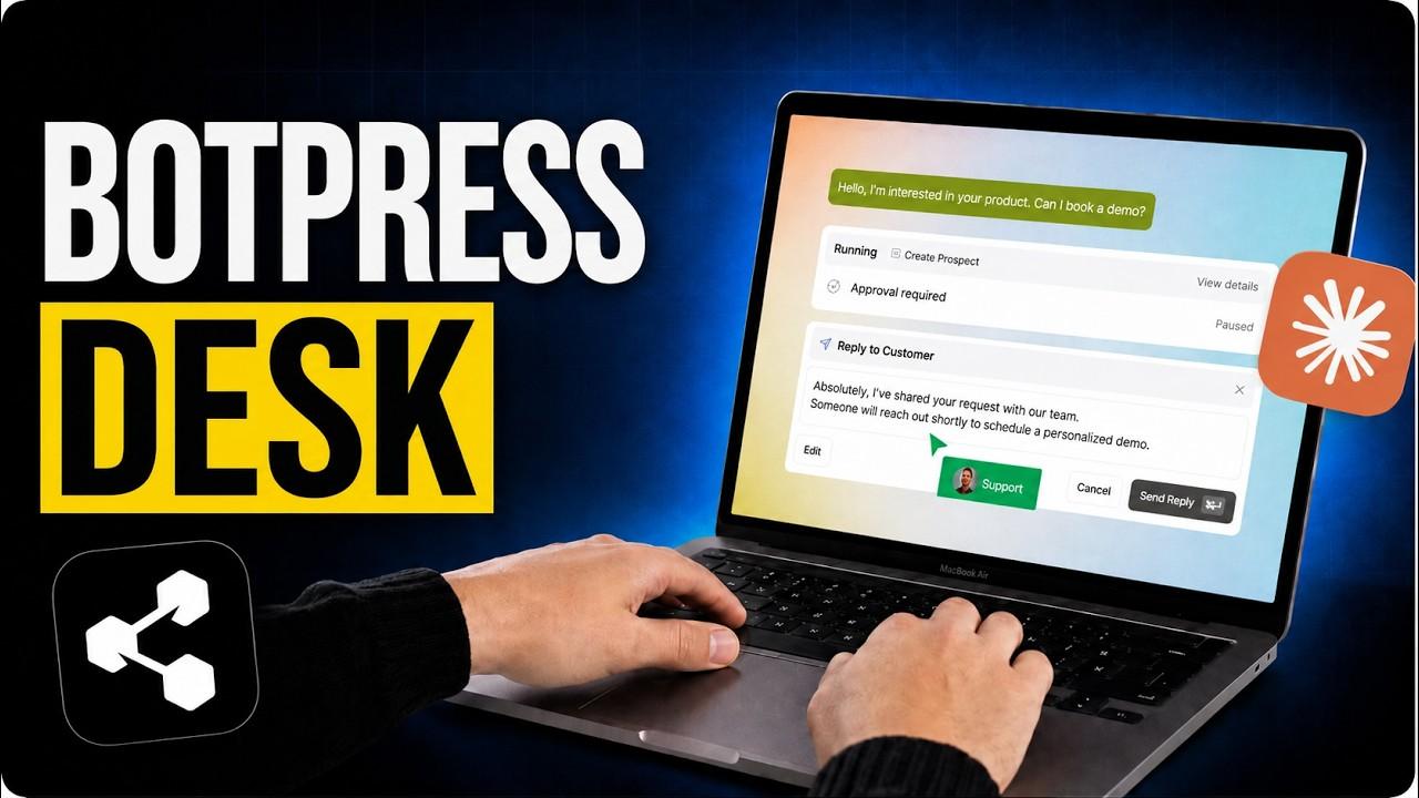 Botpress Desk : une alternative à Zendesk et Intercom pour le support IA ?