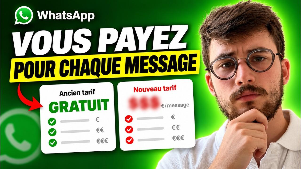 Prix WhatsApp Business 2026 : ce qui change au 1er octobre